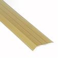 Door Threshold Strip Doorways Metal Transition Strips, Carpet & Floor Edging Trim Bar, Thresholds Ramps Reducer- Wood/Vinyl/Laminate/Tiles, Customizable (Color : Gold)
