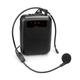 GaRcan Megaphone Portable Voice Amplifier Microphone Speaker Recording Mp3 Player FM Radio Tour Guide Teaching (D As shown)