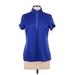 Zenergy by Chico's Track Jacket: Blue Jackets & Outerwear - Women's Size Medium