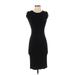 Velvet Torch Casual Dress - Bodycon: Black Solid Dresses - Women's Size X-Small