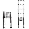 Outdoor Ladder,Ladders,Telescopic Ladder,Expandable Reinforced Aluminum Ladder for Home Office, Home Loft Sturdy Aluminum Telescopic Steps, Load 150Kg / 330Lb,3.90 M/12.7Ft,3.90 M/12.7Ft (3.90 M/12.