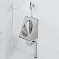 KLLJHB Urinals Wall Mounted Bathroom Urinal, Wall Hung urinal set with flush valve, Commercial flushing urinal toilet (Set D) ()