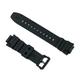 VISIYUBL Premium Rubber Strap Fit For Casio MCW-100H MCW100H W-S220 Smartwatch Black Waterproof Sports Strap Bracelet Watch Band