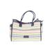 Dooney & Bourke Leather Tote Bag: White Print Bags