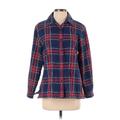 L.L.Bean Jacket: Blue Plaid Jackets & Outerwear - Women's Size X-Small Petite