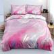 Single Duvet Cover Set Pink Single Duvet Cover Set Polyester Breathable,Comforter Four Seasons Bedding With 2 Pillowcases,Easy Care Single Duvet Cover