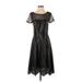 CATHERINE Catherine Malandrino Casual Dress - A-Line: Black Dresses - Women's Size 4