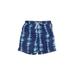 Tucker + Tate Board Shorts: Blue Tie-dye Bottoms - Kids Boy's Size 7