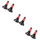 Sosoport 6 Pcs Marker Cones Field Cone Windproof Football Obstacle Soccer Ball Skating Cones Agility Cones Car Foot Pump Basketball Cones Drill Private Education Utensils Outdoor