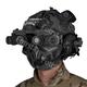 PJ Type Fast Helmet Set, Outdoors Military Tactical Helmet With Tactical Headphones,Night Vision Model NVG Model Camera Model Helmet Cover Airsoft Paintball Mask
