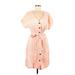 Carve Designs Casual Dress: Pink Dresses - Women's Size Small