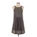 BCBGMAXAZRIA Cocktail Dress - DropWaist: Gray Dresses - Women's Size 0