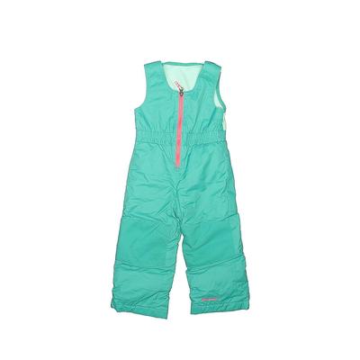 Columbia Snow Pants With Bib: Teal Sporting & Activewear - Size 3Toddler
