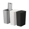Quadratischer Mülleimer Haushalt Pop-up Deckel Küche Sortieren Toilette Push-Push-Toilette mit