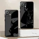 Shell Cover schwarz Soft Phone Case für Xiaomi Mi 10T Pro 11t 12 Lite 9 9t 11 Lite 12t 13 Note 10