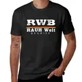 T-Shirt Männer Baumwolle T-Shirt Deutsch Rwb T-Shirt Sport Fan T-Shirts kurze T-Shirt Herren weiße