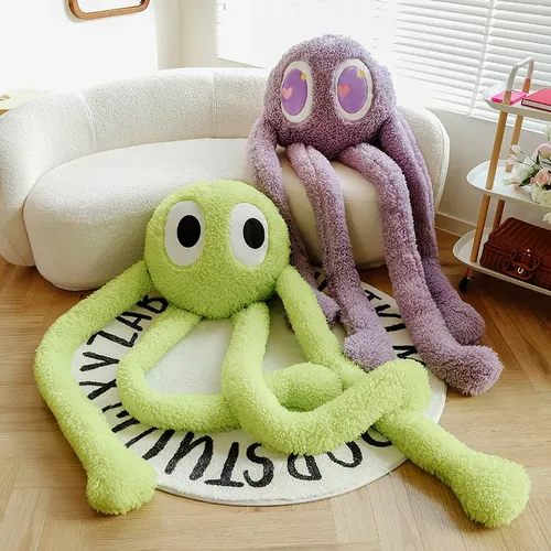 200cm langbeinige Tintenfisch puppe Octopus Kissen Mädchen schlafen übergroße Puppe Puppe Riesen