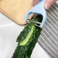 Couteau à éplucher les fruits en acier inoxydable couteau à éplucher les pommes de terre ménage