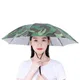 Chapeau parapluie d'extérieur pliable pour hommes et femmes casquette de soleil vêtements de sauna