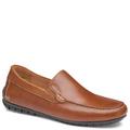 Johnston & Murphy Cort Moc Venetian - Mens 10.5 Tan Slip On Medium