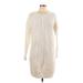 Gap Casual Dress - Sweater Dress: Ivory Dresses - Women's Size Large