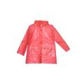 H&M Raincoat: Pink Jackets & Outerwear - Kids Girl's Size 4