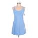 Old Navy Casual Dress - Mini: Blue Dresses - Women's Size Large