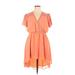 Torrid Casual Dress - High/Low: Orange Dresses - Women's Size 3X Plus