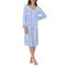 Floral Long Sleeve Waltz Nightgown