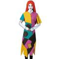 Der Albtraum vor Weihnachten, Sally-Kleid, Gruselkostüm für Erwachsene und Damen, Performance, Party, Weihnachten, Halloween, Karneval, einfache Halloween-Kostüme, Karneval