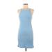 Cotton On Casual Dress - Bodycon: Blue Dresses - New - Women's Size Medium