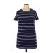 Vans Casual Dress: Blue Dresses - Women's Size X-Large