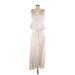 Feel the Piece Terre Jacobs Casual Dress: Ivory Dresses - Women's Size X-Small