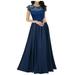 Soighxzc Party Wedding Dress Casual Dress For Women Sleeveless Midi Dress Solid Color Swing Dress Stretchy Maxi Dress Mini Dress