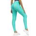 CAICJ98 Womens Fall Fashion 2023 Women s Extra Long Leggings Tall Leggings Over The Heel High Waisted with Back Pockets Green S