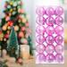 iOPQO Christmas Ball Ornaments Christmas Tree Decorations 36Pcs Christmas Balls Ornaments For Xmas Christmas Tree Shatterproof Christmas Tree Decorations Hang Christmas Party Decorations