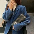 PIKADINGNIS Womens Vintage Corduroy Jacket Autumn Winter Casual Loose Blazer Women Korean Single-breasted Female Blazer Coat