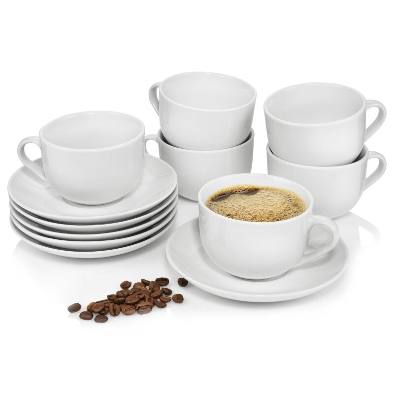 Sänger Kaffeetassen Set Port mit Untertassen 12 teilig Image