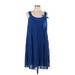 Robbie Bee Casual Dress: Blue Dresses - Women's Size 12