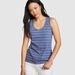 Eddie Bauer Women's Everday Essentials Tank Top - Print - Bluebird - Size XXL