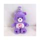 (Purple) Care Bear Cartoon Doll Rainbow Bear Cute Plush Toy For Childrens 33cm Pp Cotton