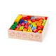 Bigjigs Crate of Lacing Beads, Wooden Toys, Lacing Toy, Wooden Threading Toys, Threading Toys For 3 Year Olds, Toddler Toys, Fine Motor Skills Toys
