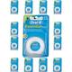 12 X Oral B Floss Essential Mint Waxed MINT DENTAL 50M WAX