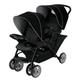 Graco Stadium Duo Click Connect Tandem Pushchair, Black/Grey