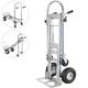 VEVOR 3 in 1 Aluminum Folding Sack Truck Hand Trolley Cart Heavy Duty