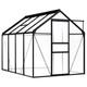 vidaXL Greenhouse Anthracite Aluminium 4.75mÂ² Garden Shed Plant Nursery House