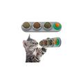 Chutoral Catnip Balls Toy Rotatable Licking Treats Toys for Cats Cat Nip Ball Cat Toys Catnip Edible Balls Catnip Edible Wall Ball for Kitten