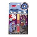 Melissa & Doug On the Go Spy Mystery Secret Decoder Book With Decoder Wheel and Magic-Reveal Pen