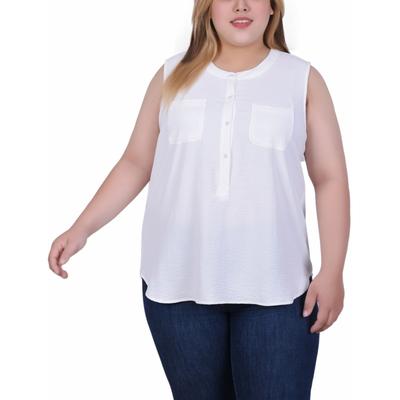 Sleeveless Air Flow Blouse