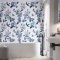 Stylepanel Gloss Blue Heritage Acrylic Bathroom Decorative Panel (H)2400mm (W)896mm